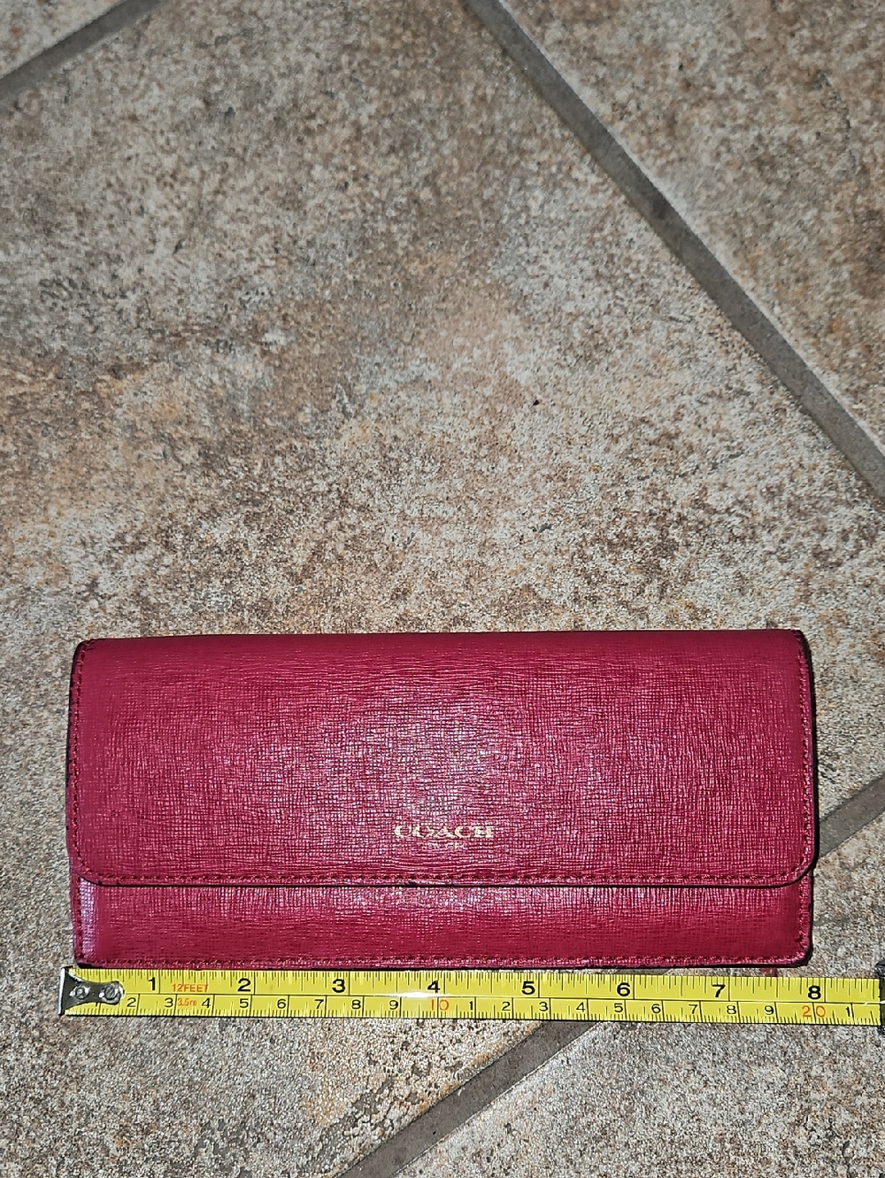 Coach Envelope Wallet In Really Good Condition.